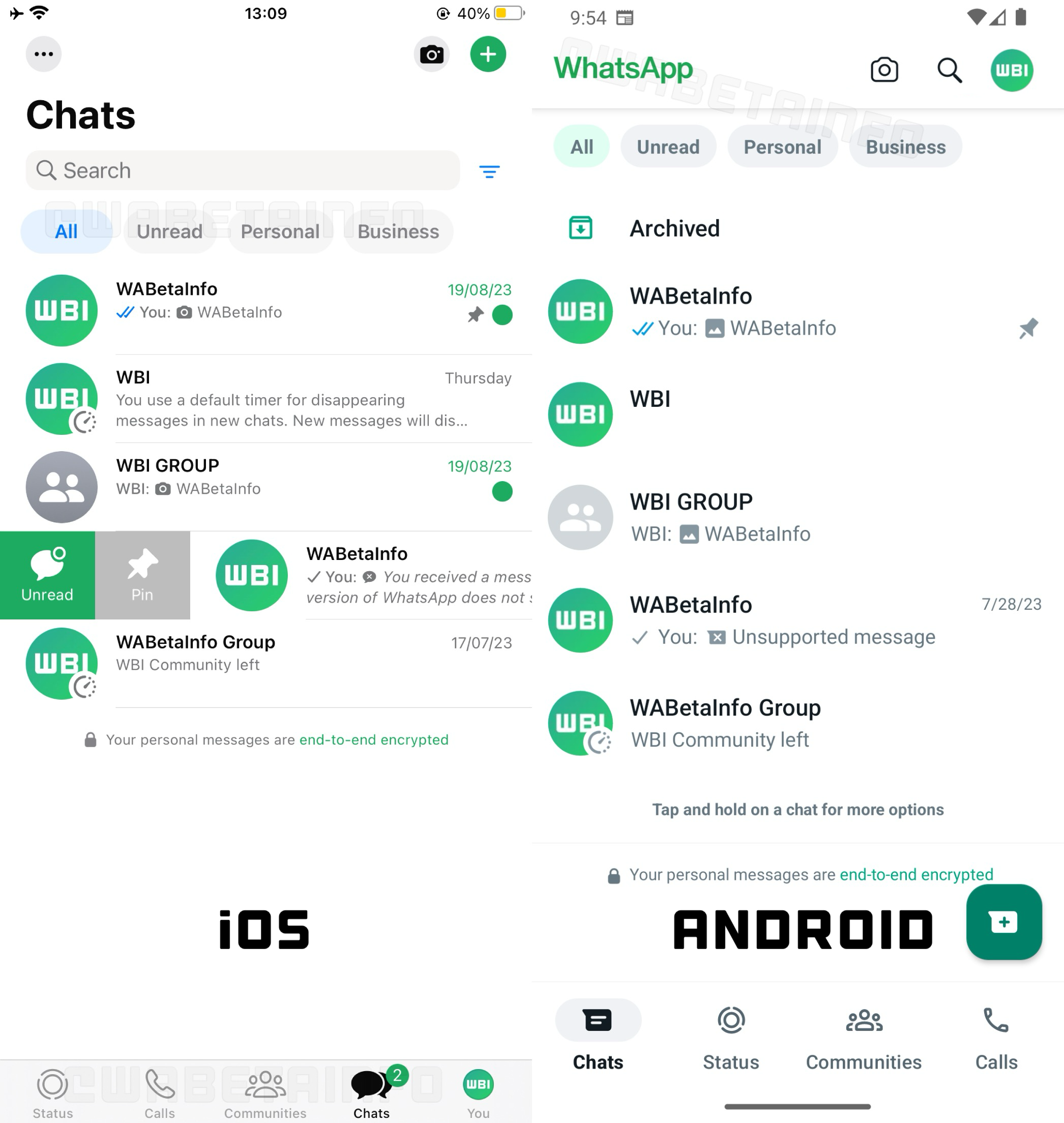 Новости недели в WhatsApp: новый интерфейс приложения для iOS и Android